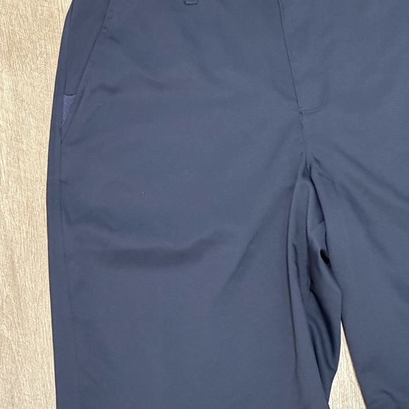 Men's FILA Sport 36 Large Golf Shorts Navy Blue Chino Khakis Athletic Grip Waist - Picture 5 of 10